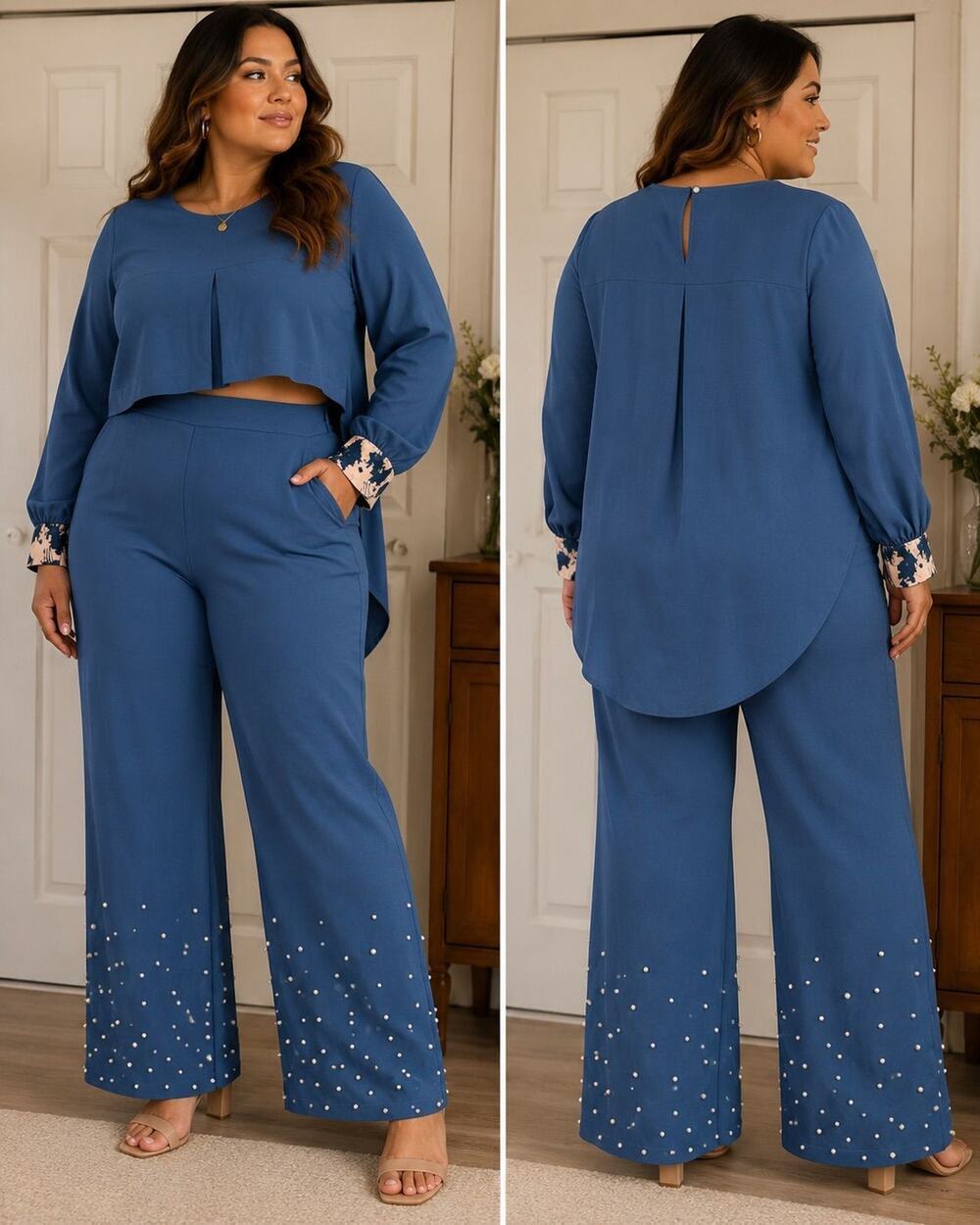 198- XL- Chicme Blue Set